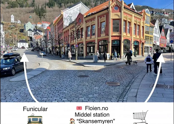 Floien House -free Parking Appartement