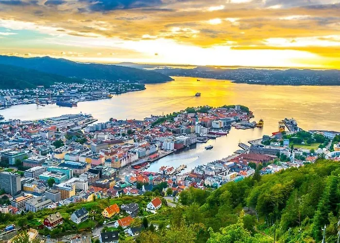 Floien House -free Parking 베르겐